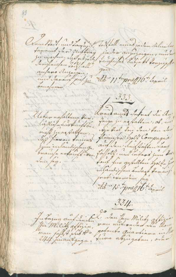 Civic Archives of Bozen-Bolzano - BOhisto Ratsprotokoll 1804 