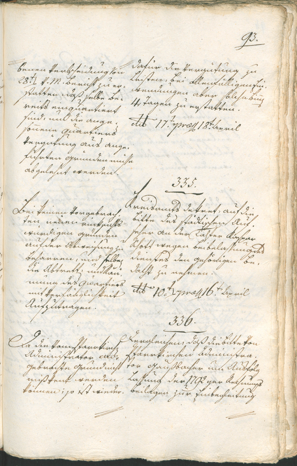 Civic Archives of Bozen-Bolzano - BOhisto Ratsprotokoll 1804 