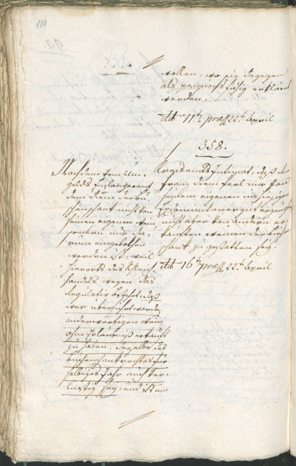 Civic Archives of Bozen-Bolzano - BOhisto Ratsprotokoll 1804 