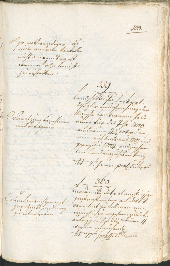 Civic Archives of Bozen-Bolzano - BOhisto Ratsprotokoll 1804 