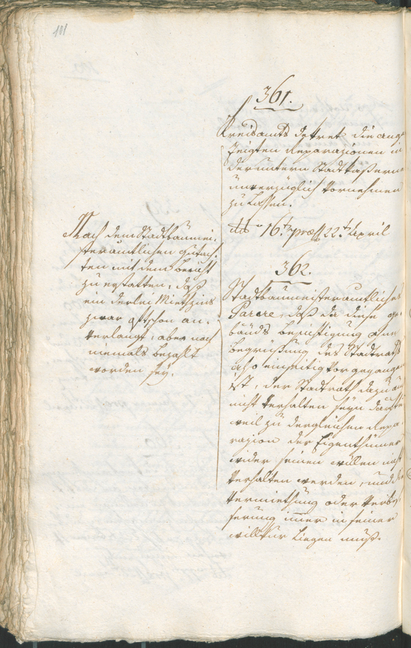 Civic Archives of Bozen-Bolzano - BOhisto Ratsprotokoll 1804 