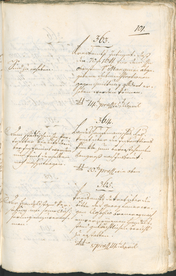 Civic Archives of Bozen-Bolzano - BOhisto Ratsprotokoll 1804 