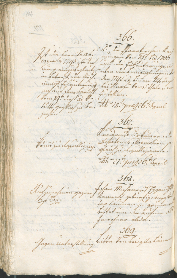 Civic Archives of Bozen-Bolzano - BOhisto Ratsprotokoll 1804 