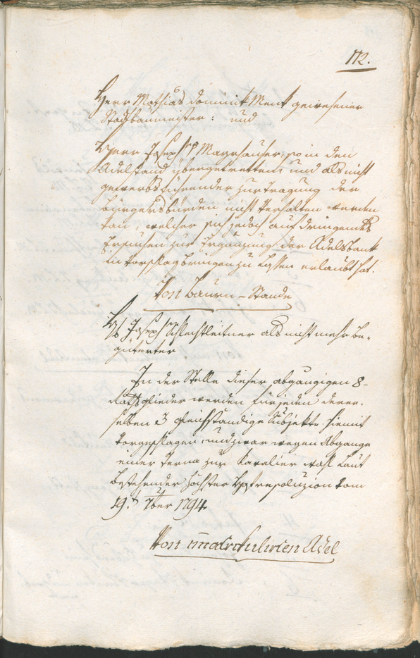 Civic Archives of Bozen-Bolzano - BOhisto Ratsprotokoll 1804 