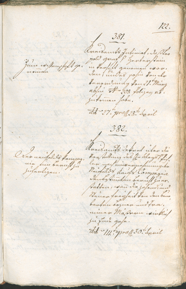 Civic Archives of Bozen-Bolzano - BOhisto Ratsprotokoll 1804 