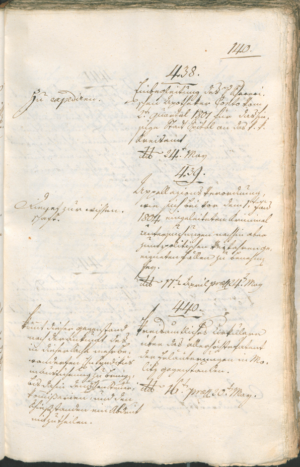 Civic Archives of Bozen-Bolzano - BOhisto Ratsprotokoll 1804 