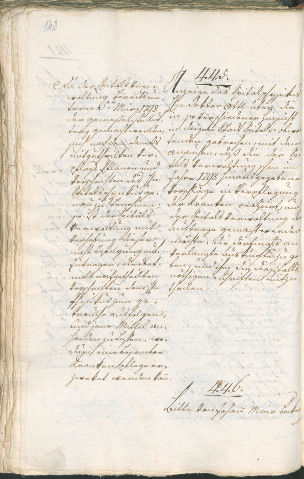 Civic Archives of Bozen-Bolzano - BOhisto Ratsprotokoll 1804 