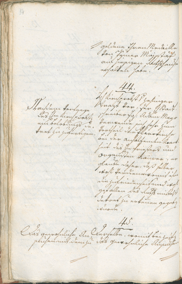 Civic Archives of Bozen-Bolzano - BOhisto Ratsprotokoll 1804 