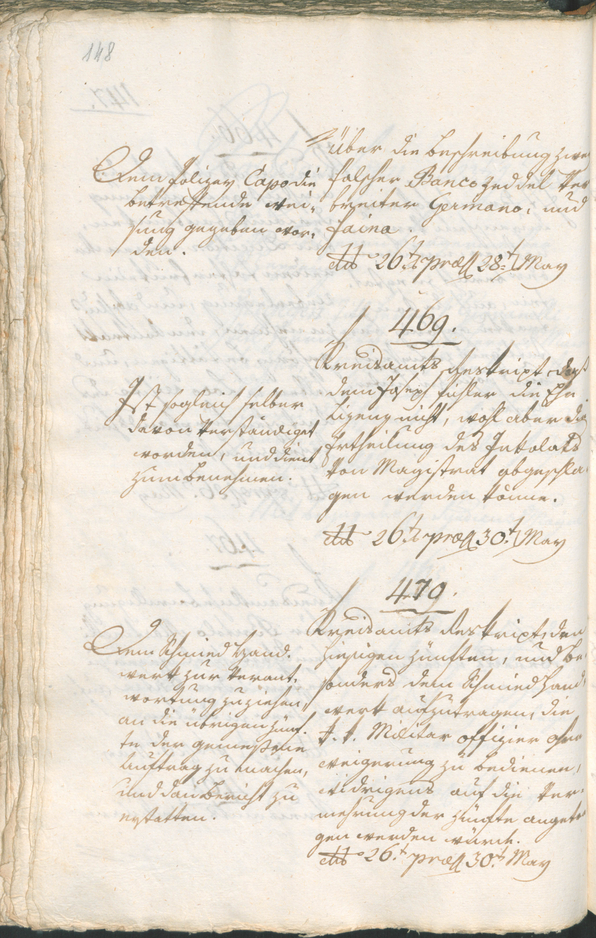 Civic Archives of Bozen-Bolzano - BOhisto Ratsprotokoll 1804 