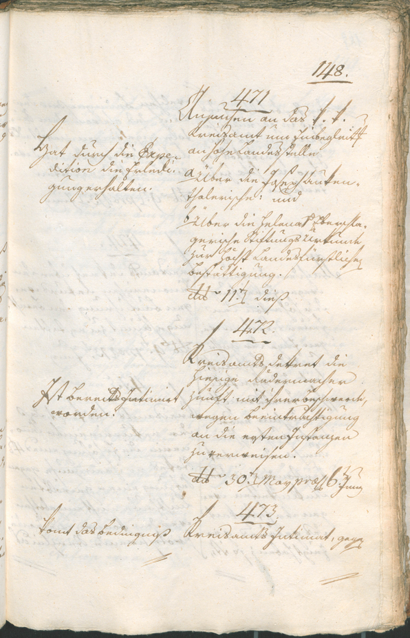 Civic Archives of Bozen-Bolzano - BOhisto Ratsprotokoll 1804 