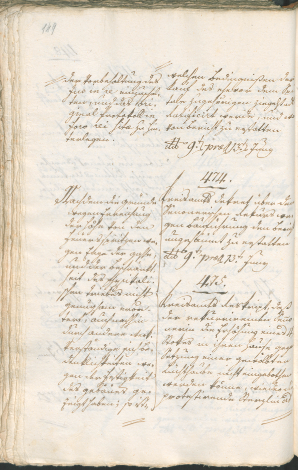 Civic Archives of Bozen-Bolzano - BOhisto Ratsprotokoll 1804 