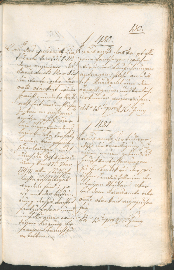 Civic Archives of Bozen-Bolzano - BOhisto Ratsprotokoll 1804 