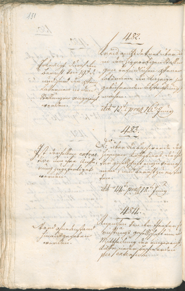 Civic Archives of Bozen-Bolzano - BOhisto Ratsprotokoll 1804 