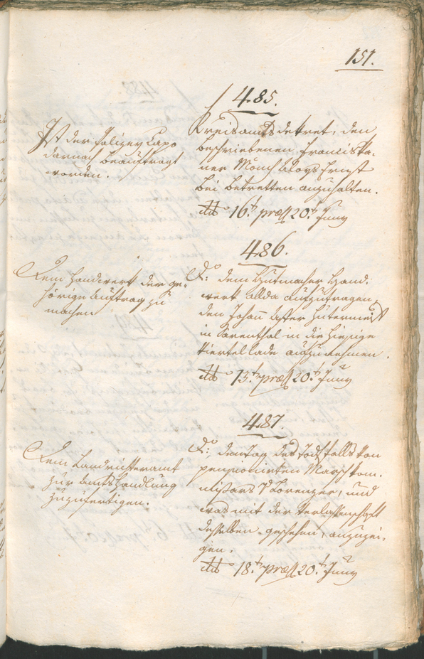 Civic Archives of Bozen-Bolzano - BOhisto Ratsprotokoll 1804 