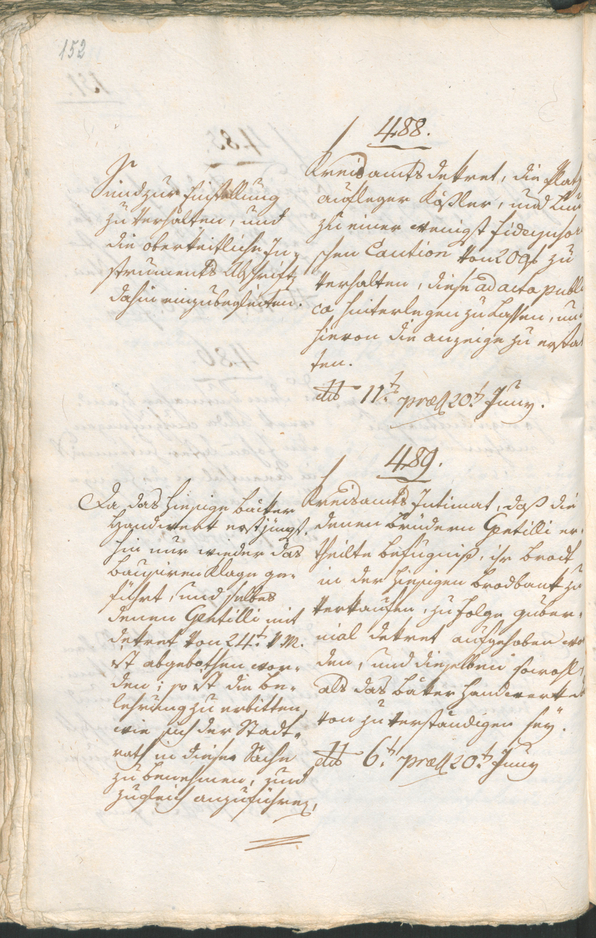 Civic Archives of Bozen-Bolzano - BOhisto Ratsprotokoll 1804 