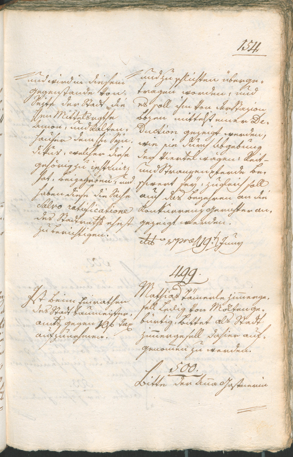 Civic Archives of Bozen-Bolzano - BOhisto Ratsprotokoll 1804 