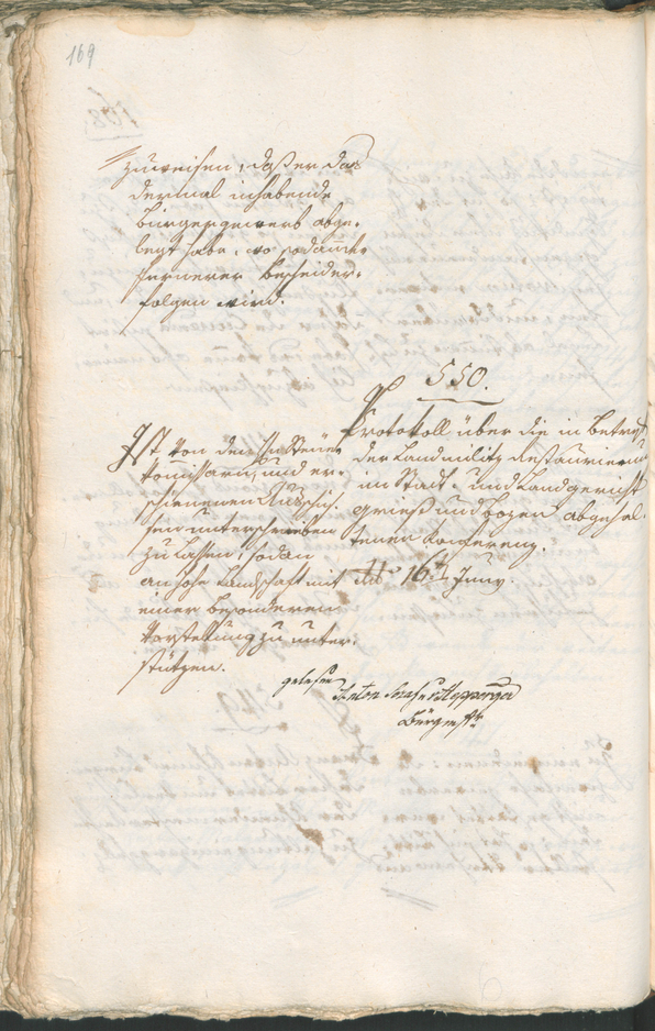 Civic Archives of Bozen-Bolzano - BOhisto Ratsprotokoll 1804 