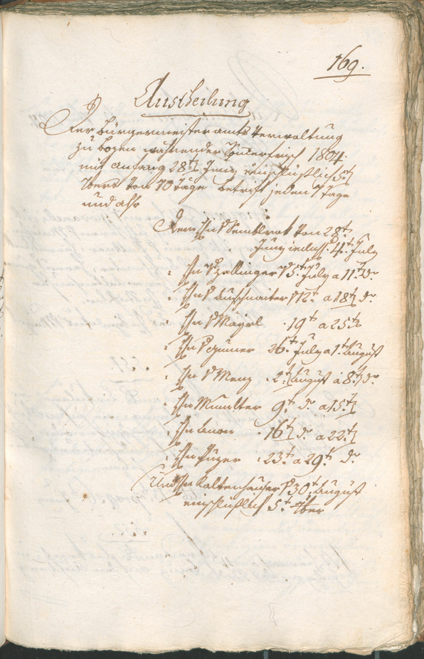 Civic Archives of Bozen-Bolzano - BOhisto Ratsprotokoll 1804 