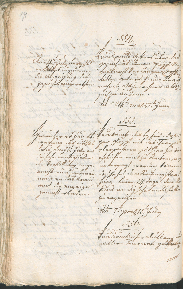 Civic Archives of Bozen-Bolzano - BOhisto Ratsprotokoll 1804 