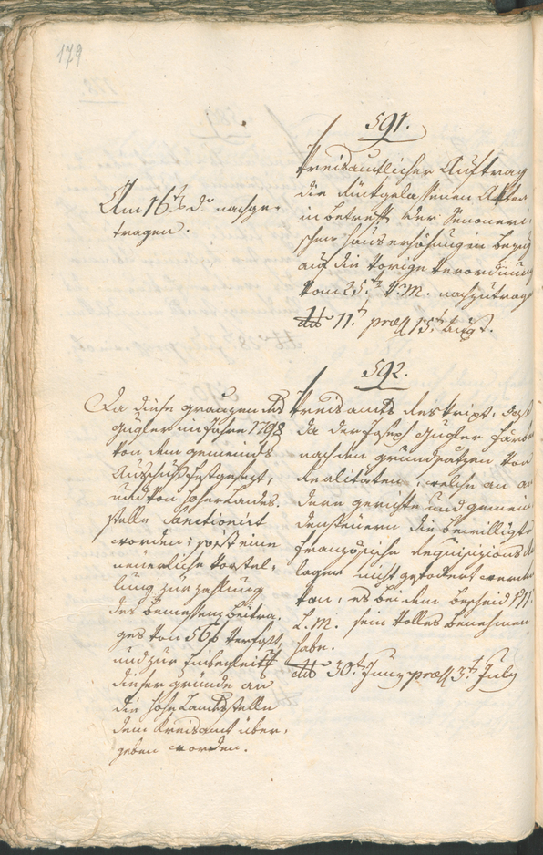 Civic Archives of Bozen-Bolzano - BOhisto Ratsprotokoll 1804 