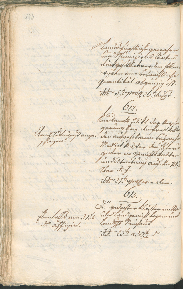 Civic Archives of Bozen-Bolzano - BOhisto Ratsprotokoll 1804 