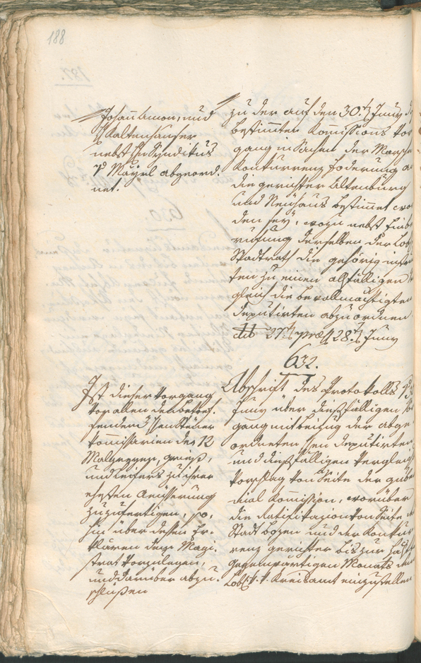 Civic Archives of Bozen-Bolzano - BOhisto Ratsprotokoll 1804 