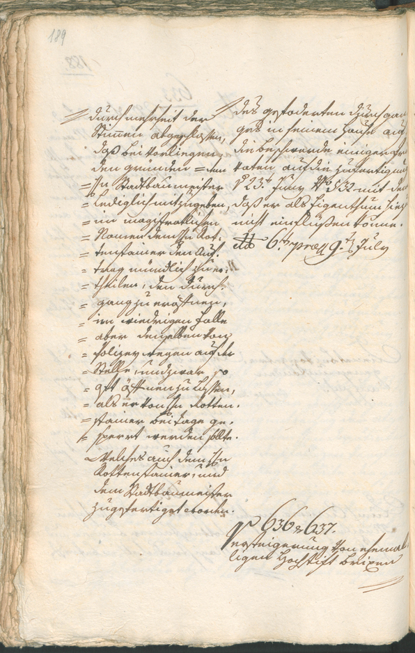 Civic Archives of Bozen-Bolzano - BOhisto Ratsprotokoll 1804 