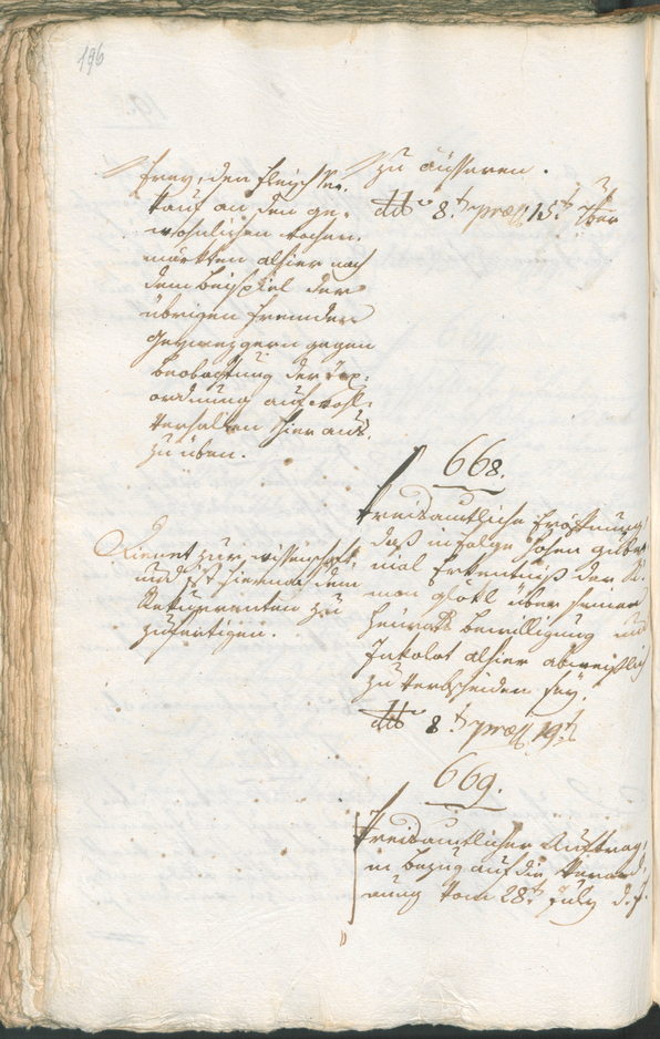 Civic Archives of Bozen-Bolzano - BOhisto Ratsprotokoll 1804 