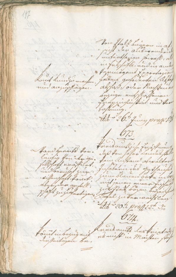 Civic Archives of Bozen-Bolzano - BOhisto Ratsprotokoll 1804 