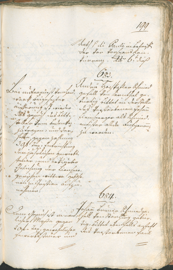 Civic Archives of Bozen-Bolzano - BOhisto Ratsprotokoll 1804 