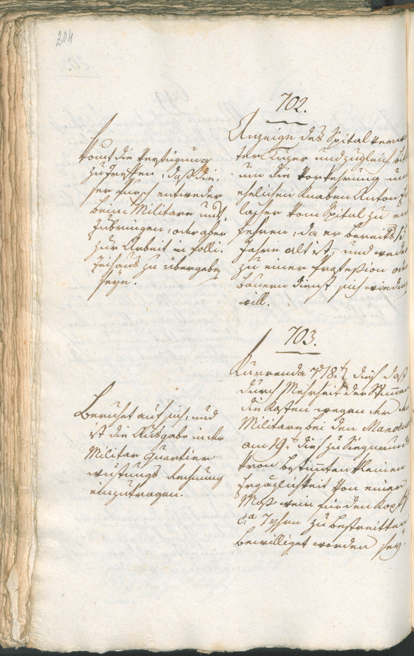 Civic Archives of Bozen-Bolzano - BOhisto Ratsprotokoll 1804 