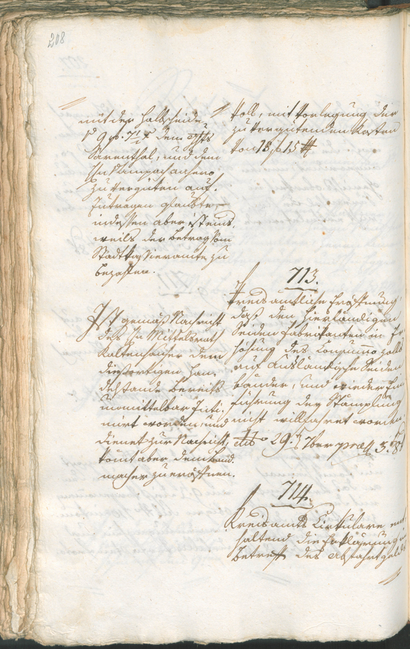 Civic Archives of Bozen-Bolzano - BOhisto Ratsprotokoll 1804 