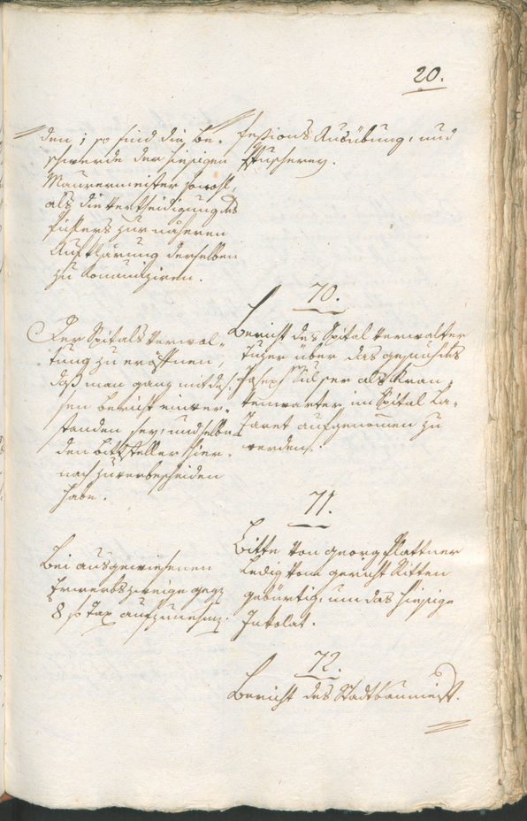 Stadtarchiv Bozen - BOhisto Ratsprotokoll 1804 