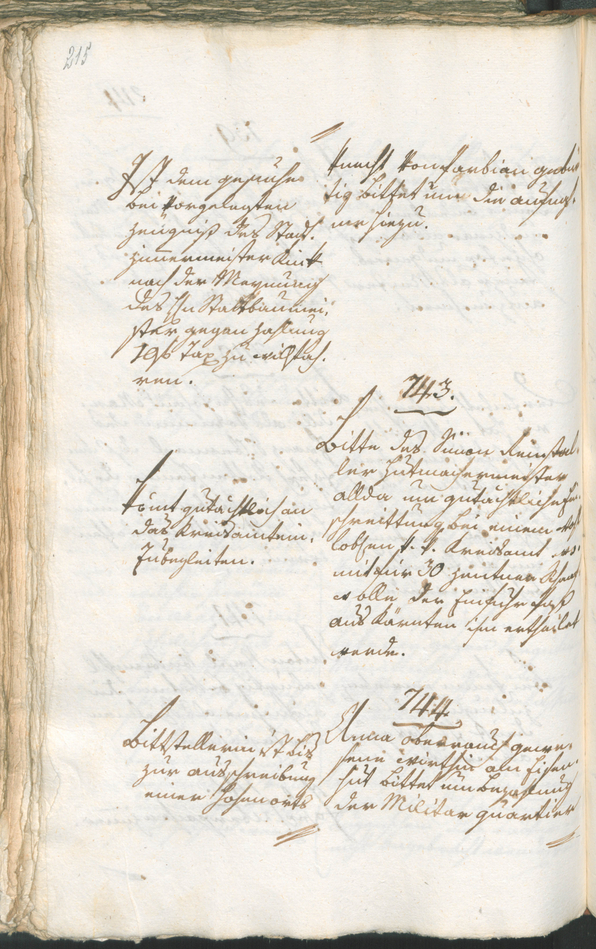 Civic Archives of Bozen-Bolzano - BOhisto Ratsprotokoll 1804 