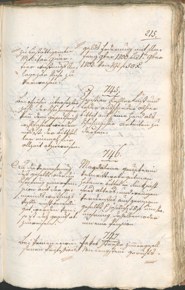 Civic Archives of Bozen-Bolzano - BOhisto Ratsprotokoll 1804 