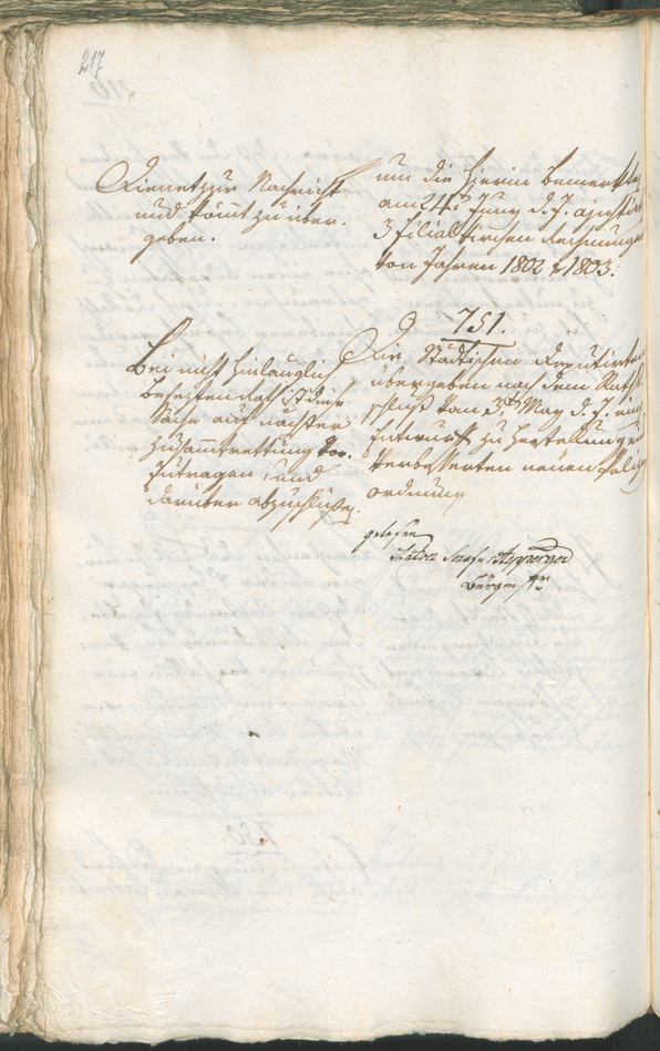 Civic Archives of Bozen-Bolzano - BOhisto Ratsprotokoll 1804 