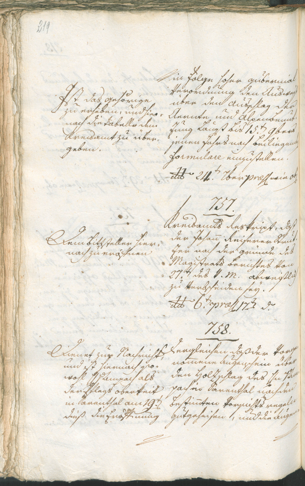 Civic Archives of Bozen-Bolzano - BOhisto Ratsprotokoll 1804 