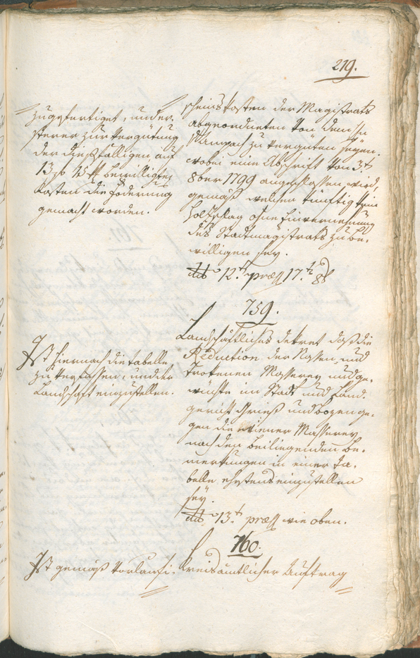 Civic Archives of Bozen-Bolzano - BOhisto Ratsprotokoll 1804 