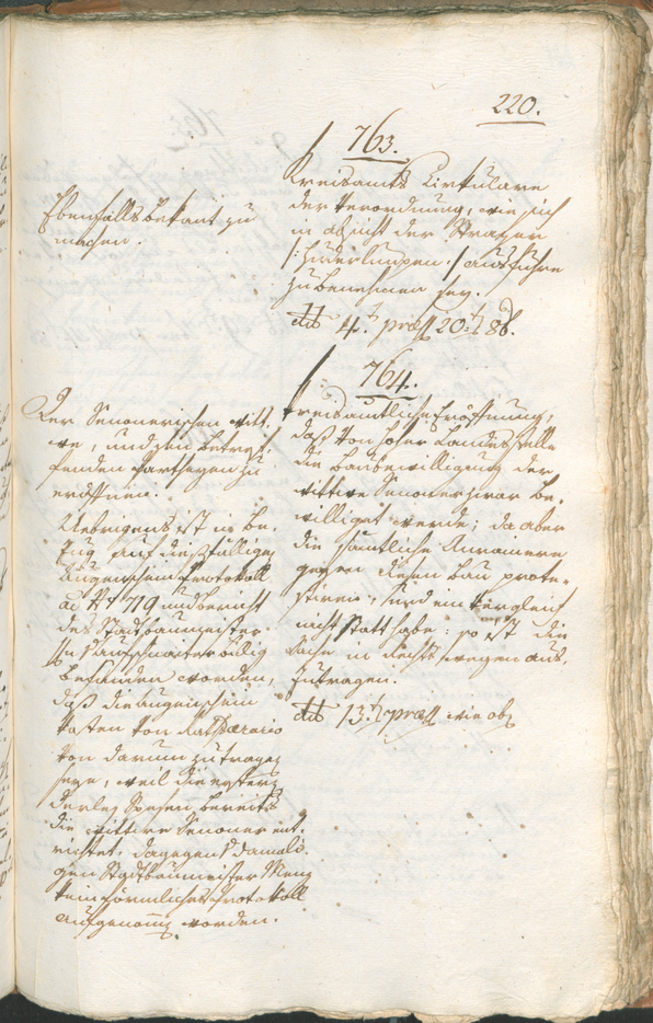 Civic Archives of Bozen-Bolzano - BOhisto Ratsprotokoll 1804 