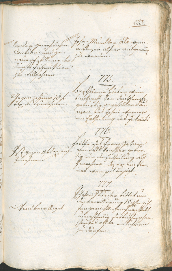 Civic Archives of Bozen-Bolzano - BOhisto Ratsprotokoll 1804 