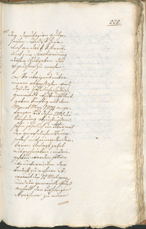 Civic Archives of Bozen-Bolzano - BOhisto Ratsprotokoll 1804 