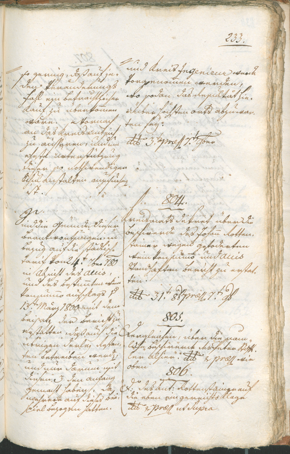 Civic Archives of Bozen-Bolzano - BOhisto Ratsprotokoll 1804 