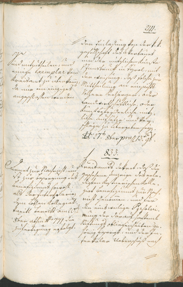 Civic Archives of Bozen-Bolzano - BOhisto Ratsprotokoll 1804 