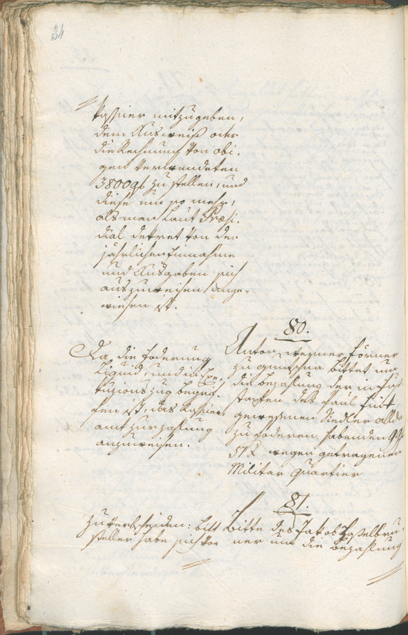 Stadtarchiv Bozen - BOhisto Ratsprotokoll 1804 