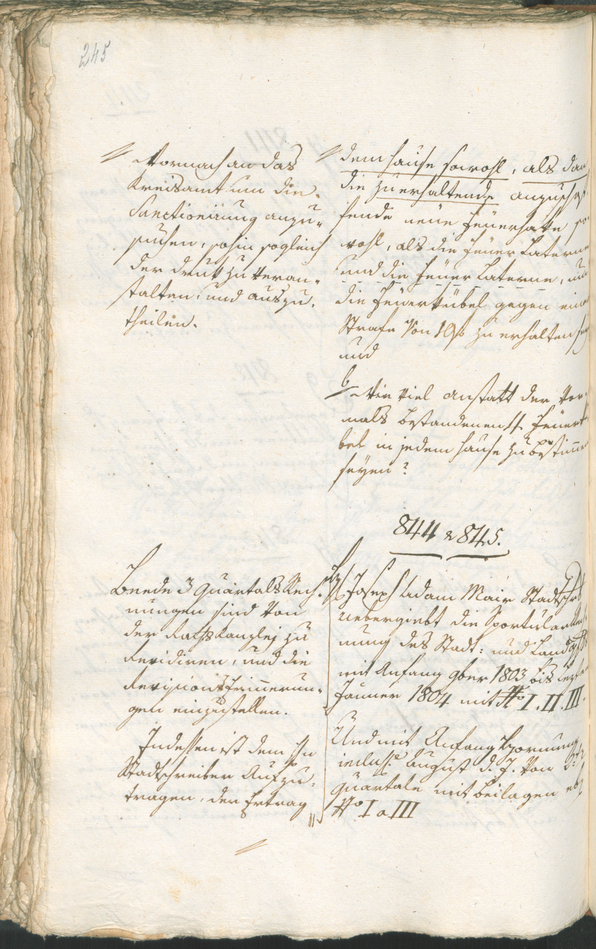 Civic Archives of Bozen-Bolzano - BOhisto Ratsprotokoll 1804 