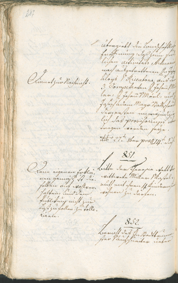 Civic Archives of Bozen-Bolzano - BOhisto Ratsprotokoll 1804 