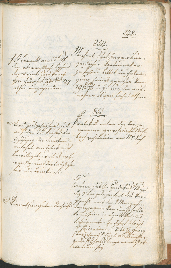 Civic Archives of Bozen-Bolzano - BOhisto Ratsprotokoll 1804 