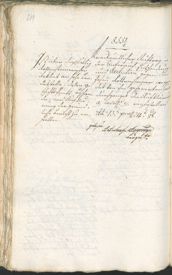 Civic Archives of Bozen-Bolzano - BOhisto Ratsprotokoll 1804 