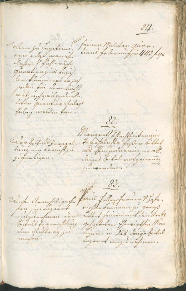 Civic Archives of Bozen-Bolzano - BOhisto Ratsprotokoll 1804 