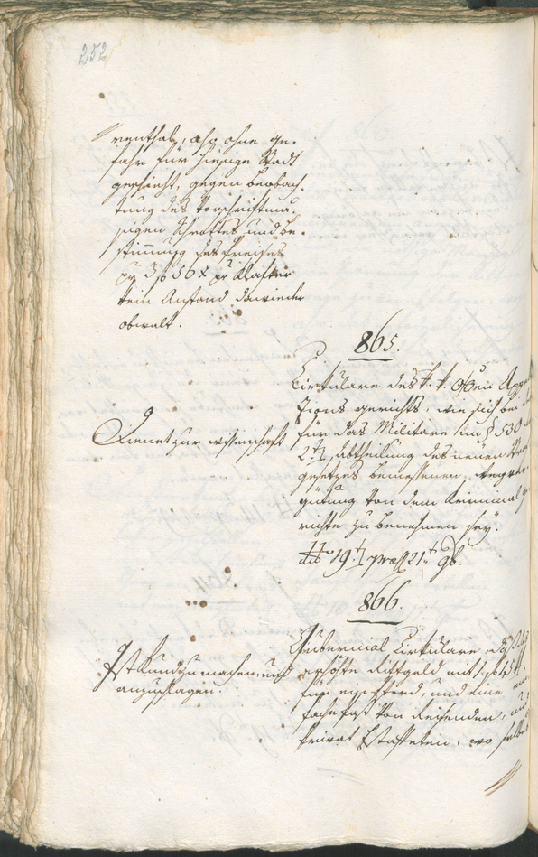 Civic Archives of Bozen-Bolzano - BOhisto Ratsprotokoll 1804 